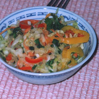 Picture of Coleslaw salad.